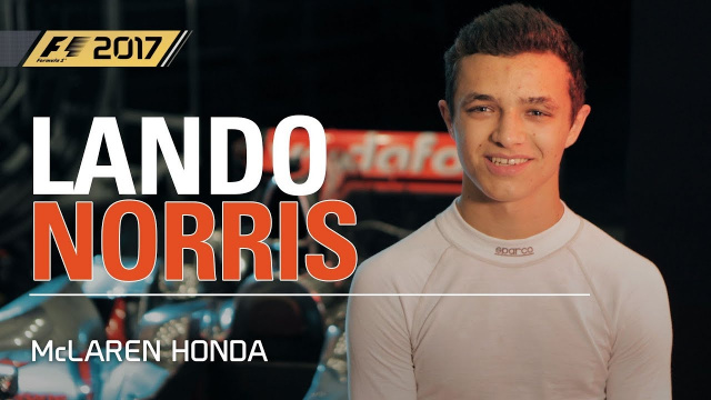 Lando Norris Takes F1 2017 for a Test DriveVideo Game News Online, Gaming News