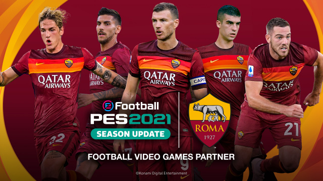 KONAMI UND AS ROMA VERKÜNDEN EXKLUSIVE PARTNERSCHAFTNews  |  DLH.NET The Gaming People