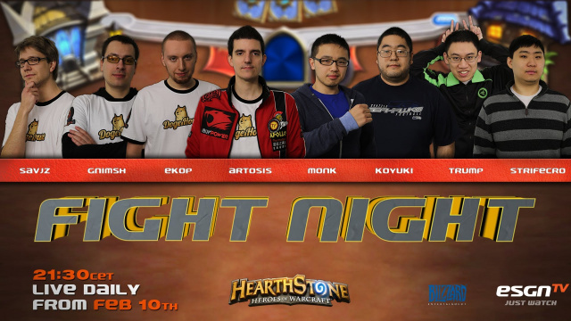 HearthStone kehrt in den Fokus der eSport-Pro-Gaming Show Fight Night zurückNews - Spiele-News  |  DLH.NET The Gaming People