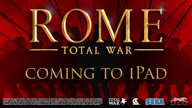 ROME: Total War Coming to iPad!Video Game News Online, Gaming News