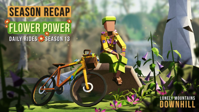 Lonely Mountains: Downhill - Daily Rides Season 13: Flower PowerNews  |  DLH.NET The Gaming People