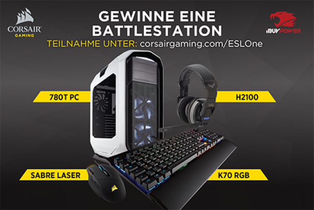 Corsair Gaming unterstützt deutschen e-Sport auf der ESL One Frankfurt 2015News - Branchen-News  |  DLH.NET The Gaming People