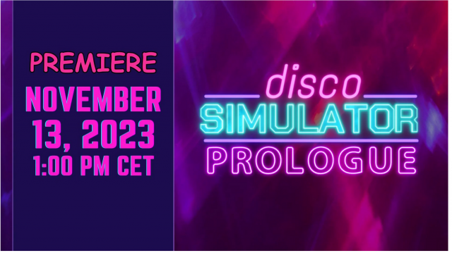 Disco Simulator: Prologue is coming to a Steam dance floor on November 13News  |  DLH.NET The Gaming People