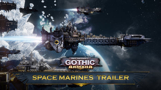 Battlefleet Gothic: Armada Unveils its Space Marines TrailerVideo Game News Online, Gaming News