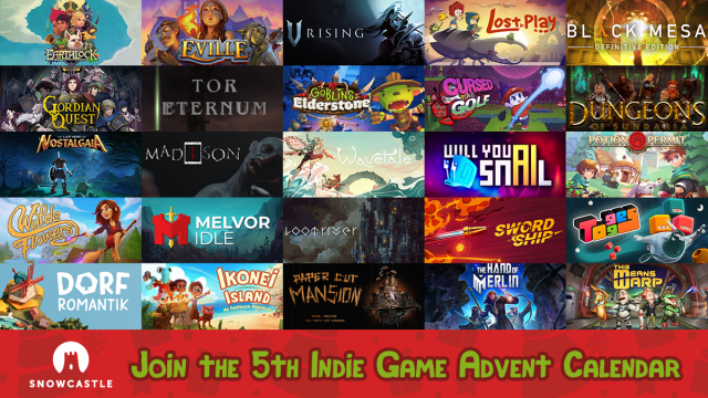 The Festivities Begin Now With Snowcastle's Jam-packed Indie Game Advent Calendar GiveawayNews  |  DLH.NET The Gaming People