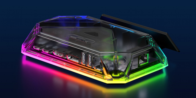 JSAUX reveals a transparent RGB docking station for Steam Deck, ROG Ally and Legion GoNews  |  DLH.NET The Gaming People