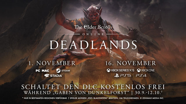 The Elder Scrolls Online - Die Tore von Oblivion schließen sich mit Deadlands  am 1. NovemberNews  |  DLH.NET The Gaming People