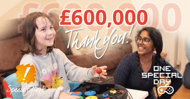 Worldwide Games Industry Raises £600,000 for SpecialEffectNews  |  DLH.NET The Gaming People