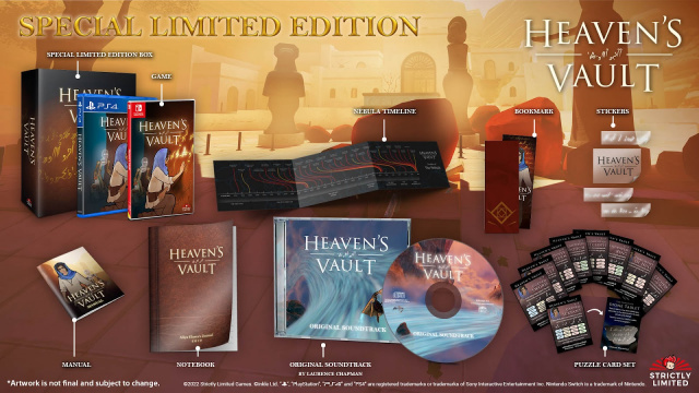 Heaven's Vault to receive limited boxed releaseNews  |  DLH.NET The Gaming People