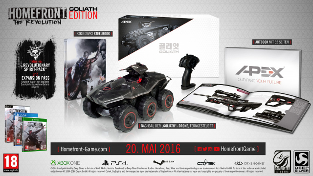 Alle Details zur Goliath-Edition von Homefront: The RevolutionNews  |  DLH.NET The Gaming People