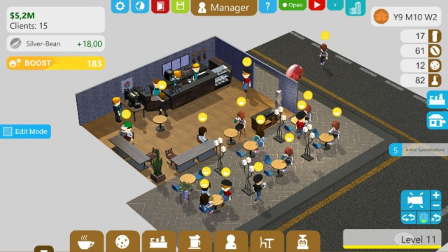 Coffee Shop Tycoon revamps its economy mechanics in its latest major update!News  |  DLH.NET The Gaming People