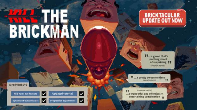 Kill the Brickman, das Bricktacular-Update ist jetzt liveNews  |  DLH.NET The Gaming People
