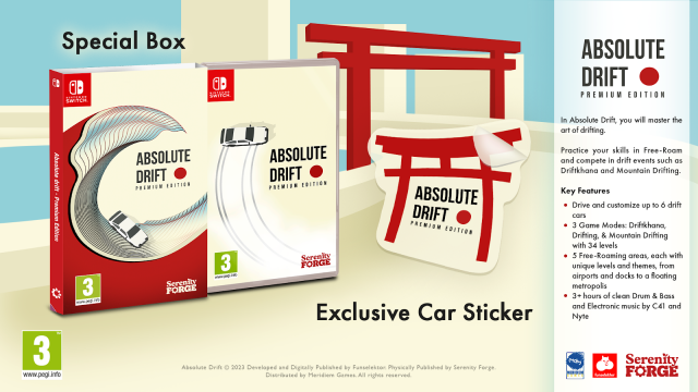 Absolute Drift Physical Premium Edition Confirmed for September Launch on Nintendo SwitchNews  |  DLH.NET The Gaming People