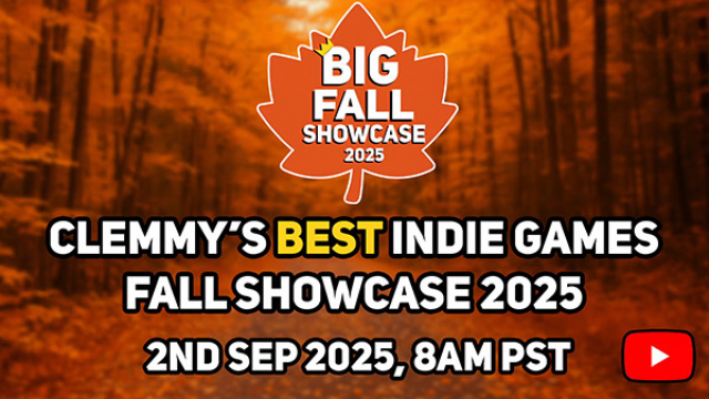 Clemmy's Best Indie Games Fall Showcase Returns on September 2nd!News  |  DLH.NET The Gaming People