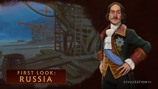 Peter the Great to Lead Russia in Civilization VIVideo Game News Online, Gaming News