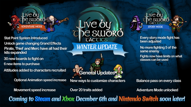 Massive Winter Update for Live by the Sword TacticsNews  |  DLH.NET The Gaming People