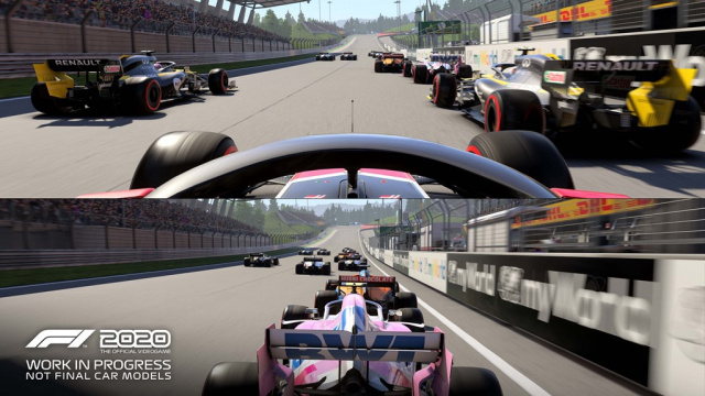 F1® 2020: Split-Screen-Modus im VideoNews  |  DLH.NET The Gaming People