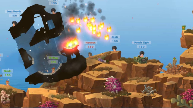 Team17 Construct New Worms W.M.D Environmental TrailerVideo Game News Online, Gaming News