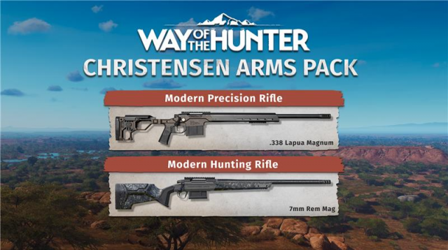 Ab sofort: Christensen Arms jetzt in Way of the Hunter!News  |  DLH.NET The Gaming People