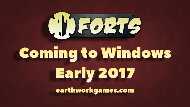 Forts, A Physics-Based Action Real-Time Strategy Game, Coming to Windows in Early 2017Video Game News Online, Gaming News