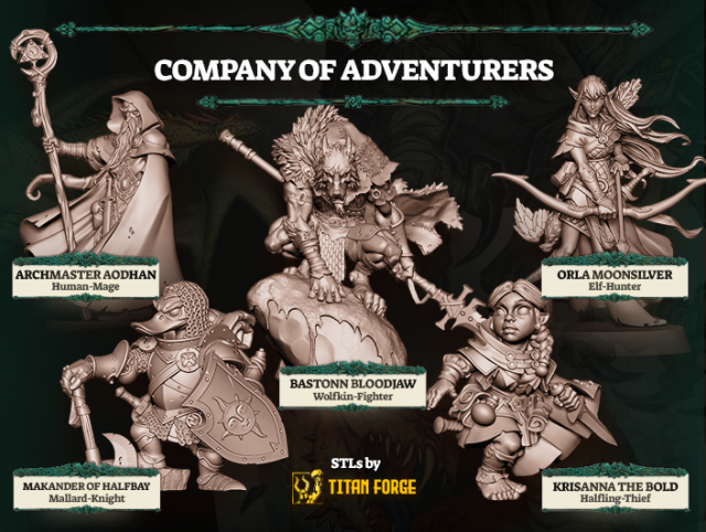 Free League Announces Partnership for Printable Dragonbane MiniaturesNews  |  DLH.NET The Gaming People