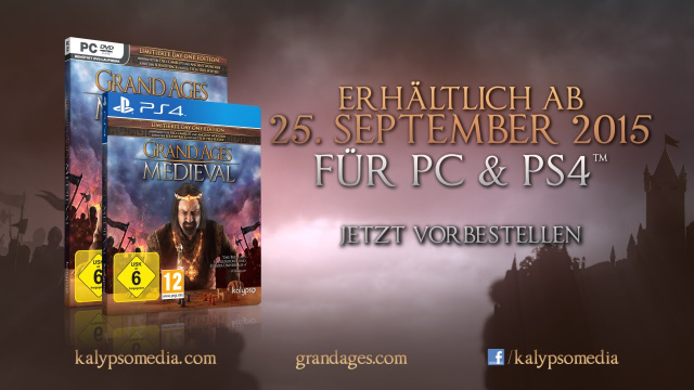 Grand Ages: Medieval für PlayStation 4 bestätigtNews - Spiele-News  |  DLH.NET The Gaming People