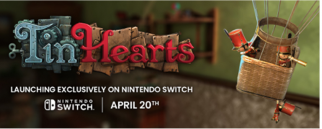 Tin Hearts Confirmed as Nintendo Switch Exclusive on April 20thNews  |  DLH.NET The Gaming People