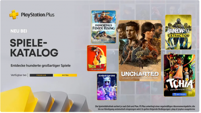 PlayStation Plus Extra- & Premium-Neuzugänge im MärzNews  |  DLH.NET The Gaming People