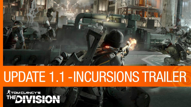 Tom Clancy's The Division Incursions Update Now OutVideo Game News Online, Gaming News