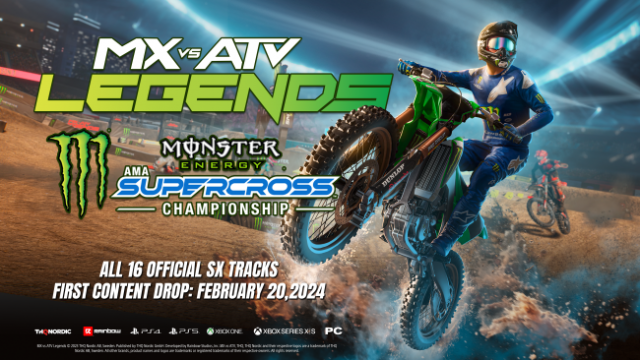 MX vs ATV Legends erhält den massiven 2024 Monster Energy Supercross Championship DLCNews  |  DLH.NET The Gaming People