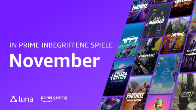 Prime Gaming-Update für NovemberNews  |  DLH.NET The Gaming People