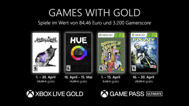 Games with Gold: Diese Spiele gibt es im April gratisNews  |  DLH.NET The Gaming People