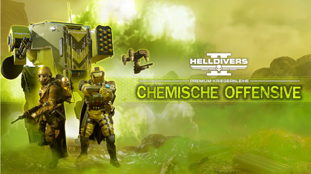 Helldivers 2: Premium-Kriegsanleihe „Chemische Offensive“ erscheint am 19. SeptemberNews  |  DLH.NET The Gaming People