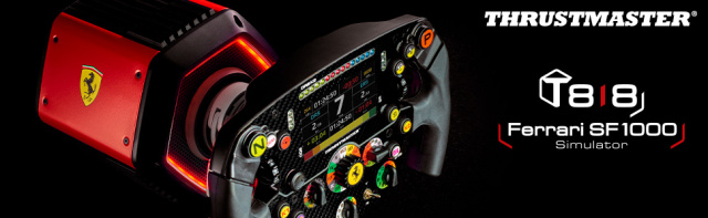 Thrustmaster stellt das T818 Ferrari SF1000 Simulator-Bundle vorNews  |  DLH.NET The Gaming People