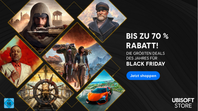 ´Black Friday Sale im Ubisoft Store gestartetNews  |  DLH.NET The Gaming People