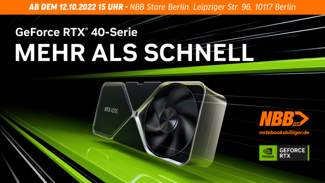 Verkauf der GeForce-RTX-40-Serie bei Notebooksbilliger und Steg inklusive GewinnspielNews  |  DLH.NET The Gaming People