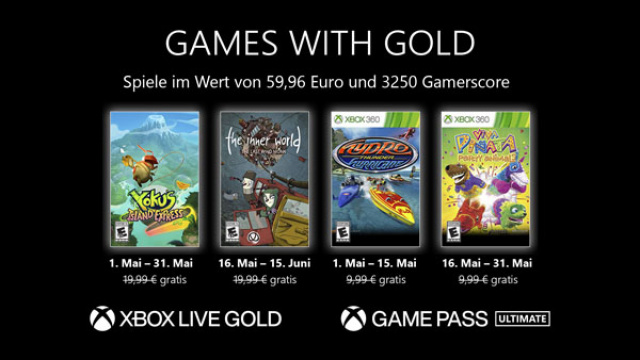 Games with Gold: Diese Spiele gibt es im Mai gratisNews  |  DLH.NET The Gaming People