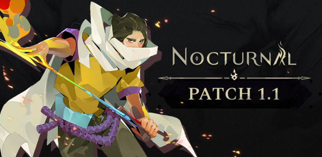 Flame-wielding platformer Nocturnal gets its first major patch for PCNews  |  DLH.NET The Gaming People