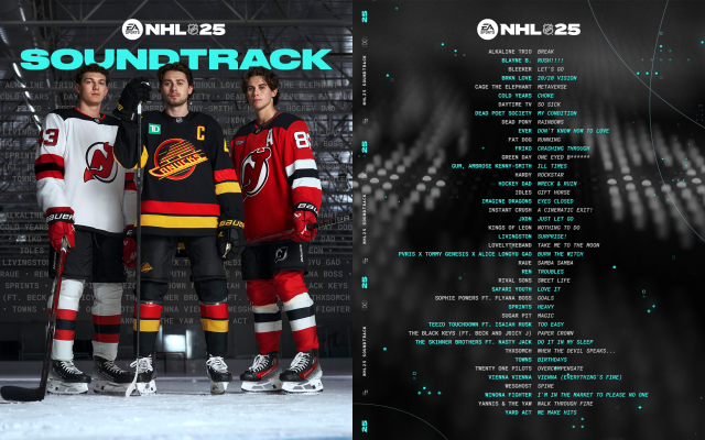 EA SPORTS veröffentlicht den Soundtrack zu NHL 25 und gibt weitere Einblicke in das Grudge-Match-SystemNews  |  DLH.NET The Gaming People