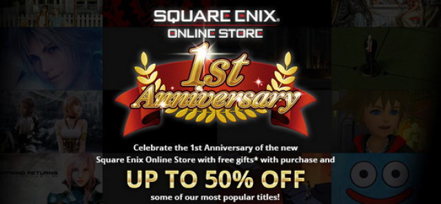 Square Enix Online Store to Celebrate First AnniversaryVideo Game News Online, Gaming News