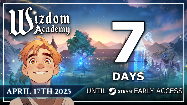 7 days until Wizdom Academy Early AccessNews  |  DLH.NET The Gaming People