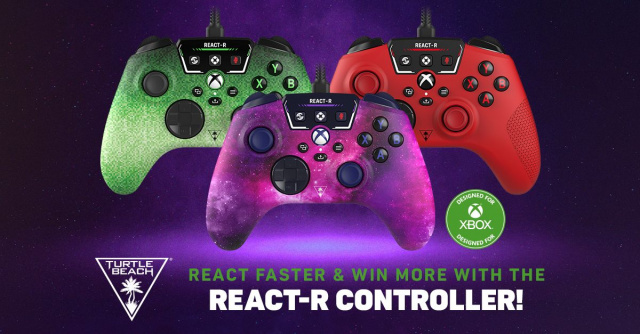 Turtle Beach kündigt neue Farbvarianten für den REACT-R Controller anNews  |  DLH.NET The Gaming People