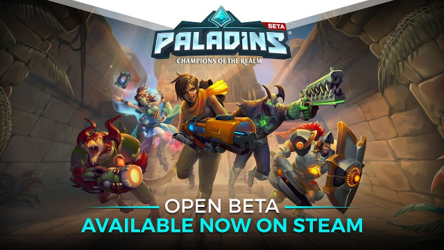Paladins Enters Open Beta, Available on Steam NowVideo Game News Online, Gaming News