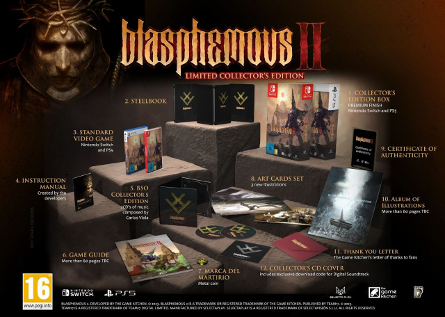 SelectaPlay Reveals Special Content for Blasphemous 2 Collector’s EditionNews  |  DLH.NET The Gaming People