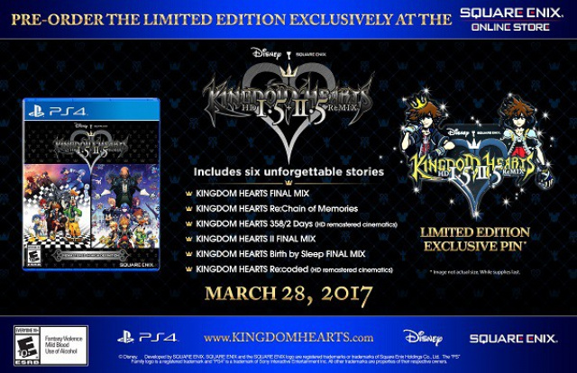 Kingdom Hearts HD 1.5 + 2.5 ReMIX Limited Edition Available for Pre-OrderНовости Видеоигр Онлайн, Игровые новости 