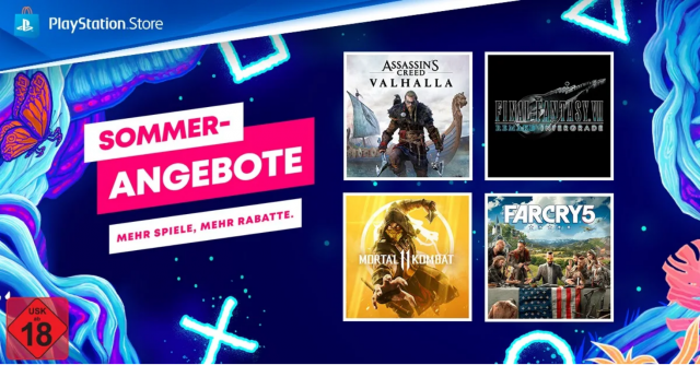 Runde 2 der Sommerangebote 2021 im PlayStation StoreNews  |  DLH.NET The Gaming People