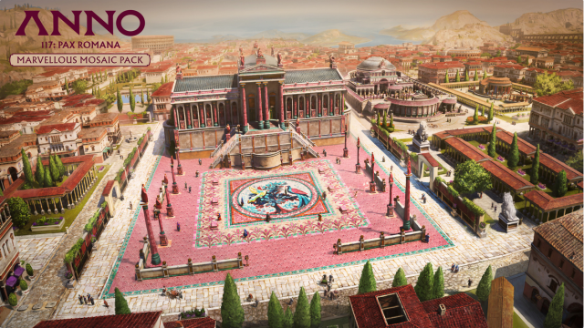 Das Meisterhafte Mosaike Pack für Anno 117: Pax Romana erscheint am 19. FebruarNews  |  DLH.NET The Gaming People