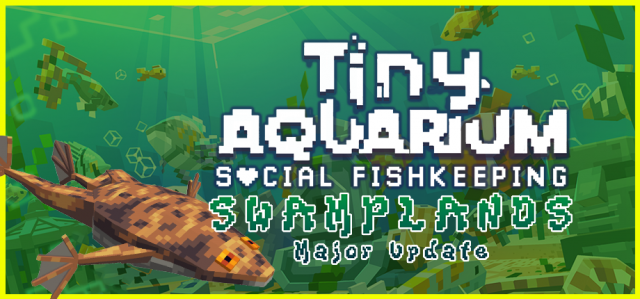 Cozy fish tank game Tiny Aquarium gets MAJOR FREE “Swamplands” Update todayNews  |  DLH.NET The Gaming People