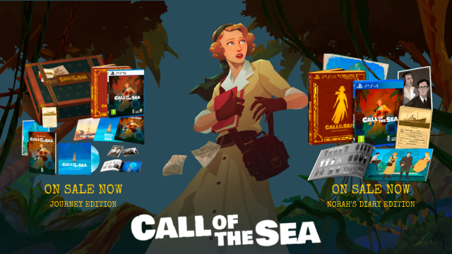 Special Boxed Editions of Call of the Sea PS5News  |  DLH.NET The Gaming People