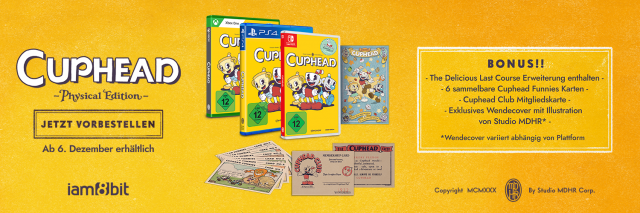 Cuphead erhält physische Standard und Collector's EditionNews  |  DLH.NET The Gaming People